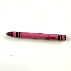 Crayola Crayon MULBERRY Binney & Smith Retired Rare Color Vintage USED SINGLE